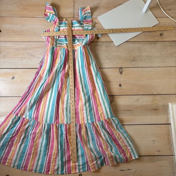 Cat & Jack NWT Girls' Sleeveless Striped Maxi Dress Size L (10/12) - Picture 7 of 7